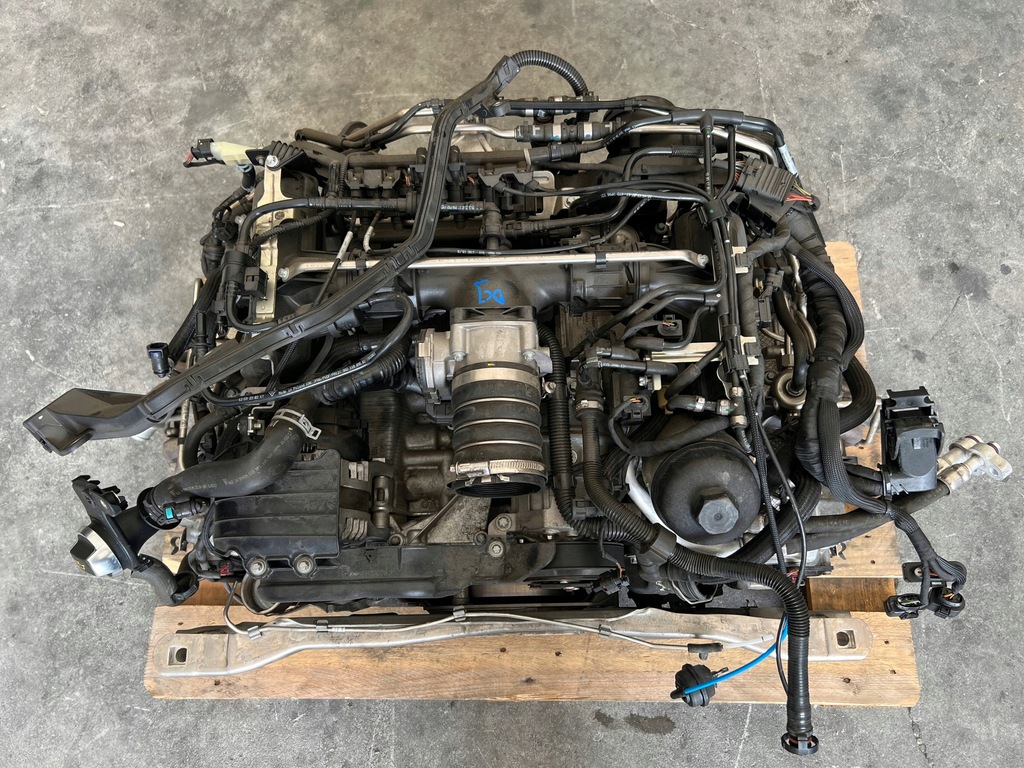 фото №8, Porsche 991 lift двигатель kompletny 3.0 dcj 450km