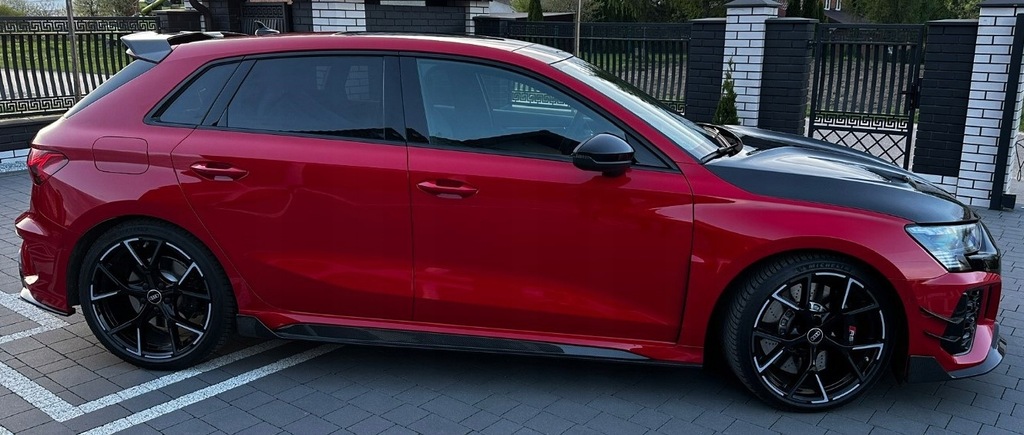 фото №7, Карбоновые накладки боковой - audi rs3 sedan / sportback 8y