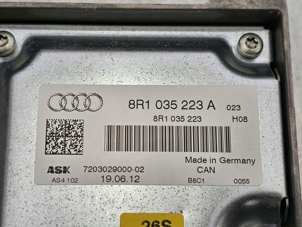 фото №5, Audi a4 b8 a5 8t усилитель радио аудио 8r1035223a
