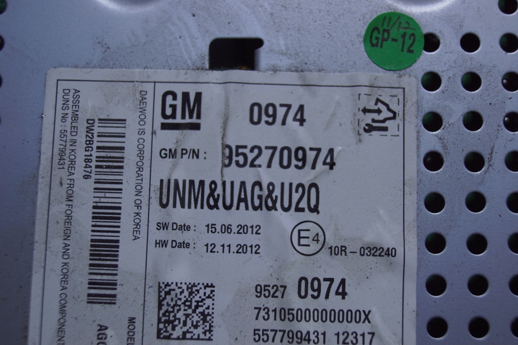 фото №8, Радіо cd opel mokka a 95270974