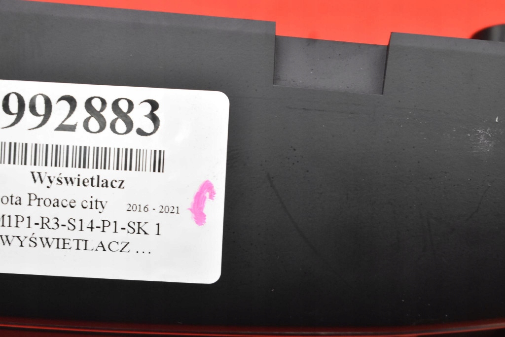 фото №13, Дисплей 9831665880-00 toyota proace city 2 ii 16-21