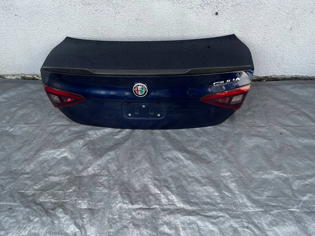 фото №7, Alfa romeo giulia qv кришка багажника задня комплектна 2018-