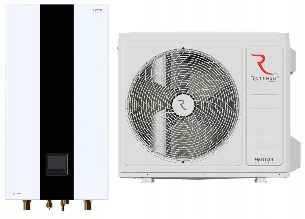 Купить Насос тепла rotenso heatmi split 10kw 1-faz белый raty zero w cenie