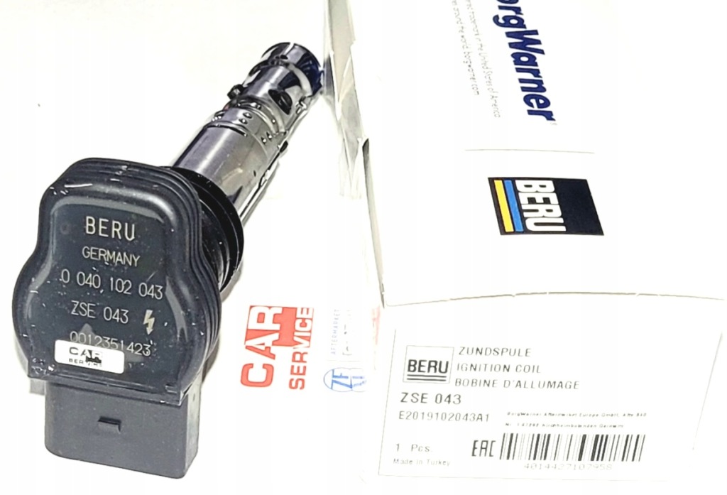 Купити Котушка запалювання beru zse043 audi a4 a6 1.8t 2.0 alt