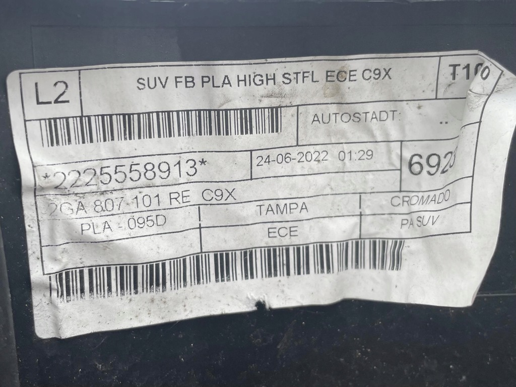 фото №12, Vw t-roc 2ga lift бампер передній перед