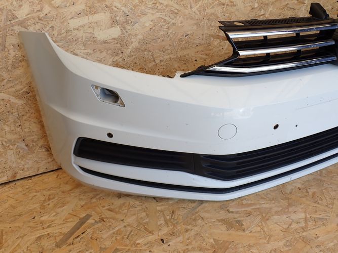 фото №7, Vw touran 5ta 15- бампер передній перед