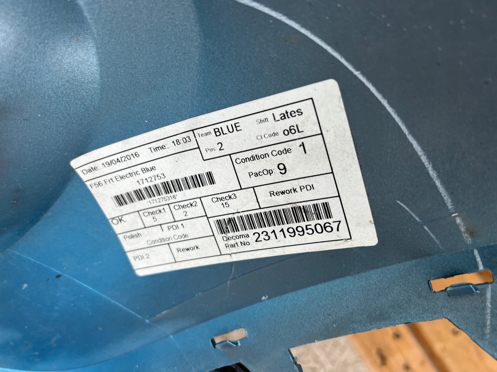 фото №7, Бампер перед передний mini cooper one f56 14-