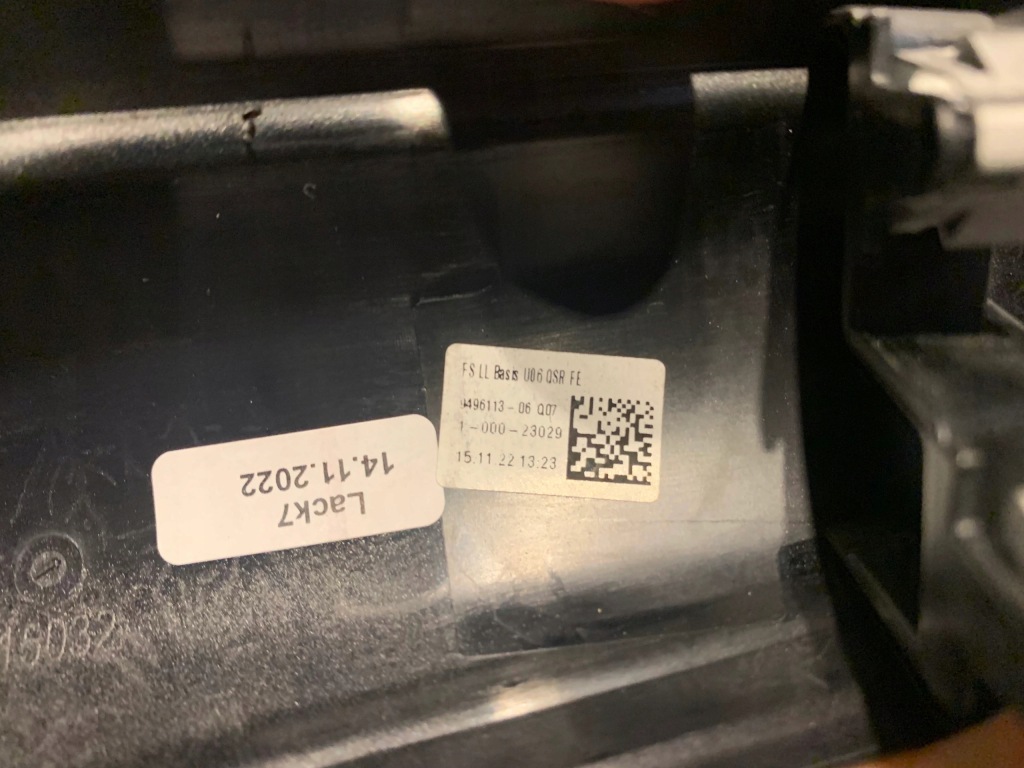 Накладки декоративні декори панелі bmw 2 u06 x1 u11 x2 u10 сріблястий quarz mat в Україні