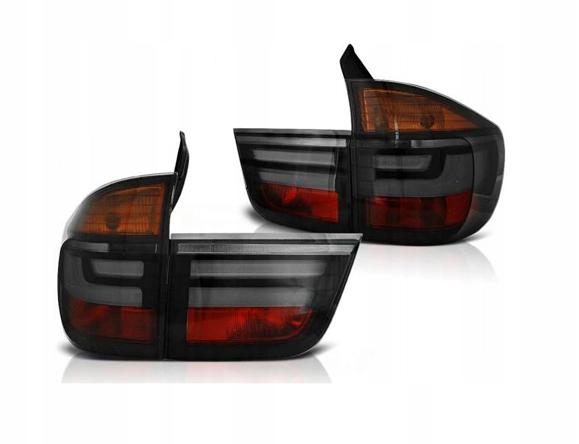фото №1, Bmw x5 e70 07-10 лампи задні led bar black тюнінг