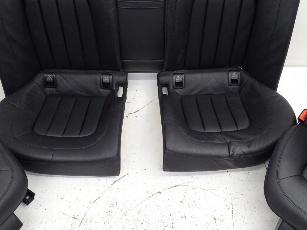 фото №10, Kpl сиденья заднее сиденье обивка кожа mercedes cls w218 sedan подогрев !