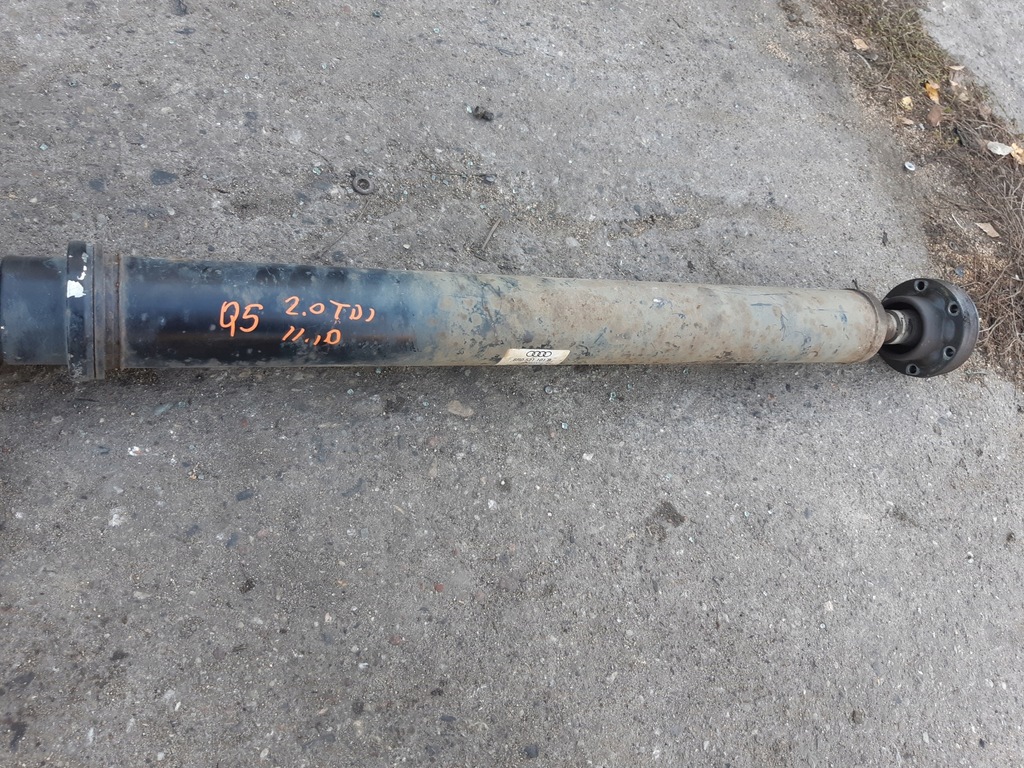 фото №7, Audi q5 8r 2.0 tdi wał приводной кардан 8r0521101b