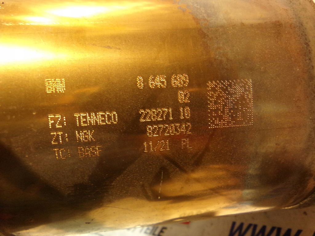 фото №7, Bmw 2 u06 x1 u11 катализатор 3.831 km