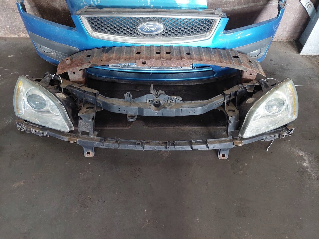 фото №9, Kompletny перед капот бампер крила лампи ford focus mk2 g3
