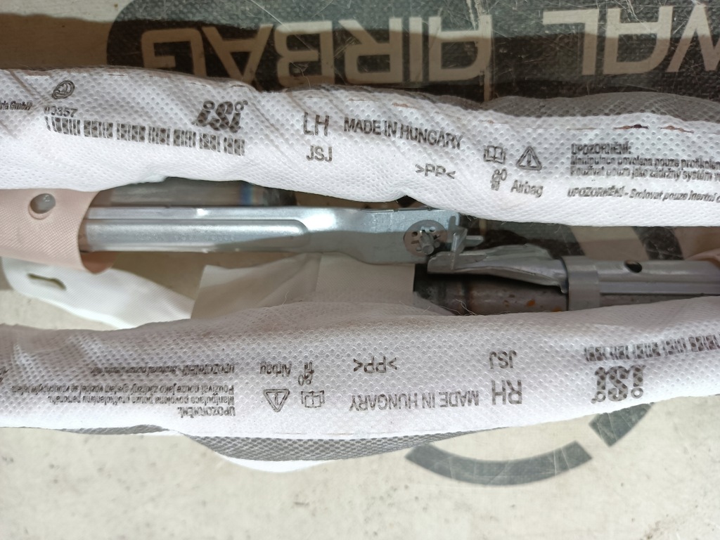 фото №7, Skoda enyaq 5lg подушка безопасности кровельная шторка безопасности lh / rh левая / правая oryg демонтаж