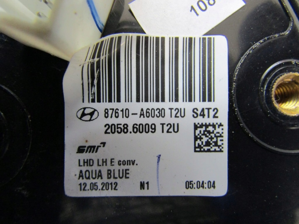 фото №9, Hyundai i30 ii 13r зеркало левая t2u 87610-a6030 87610a6030 eoropa 3pin