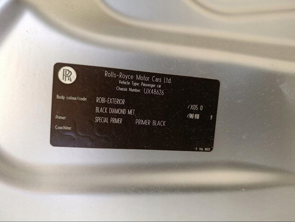 фото №14, Крышка отсек двигателя rolls-royce ghost 2010 7116803