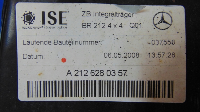 фото №9, Подрамник подрамник pod двигатель 4matic mercedes c klas w204