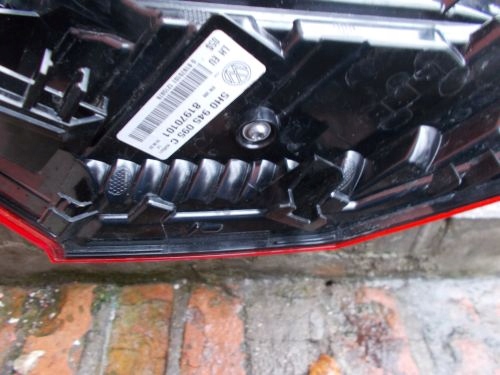 фото №7, Vw golf viii 8 лампа led задняя левый оригинал