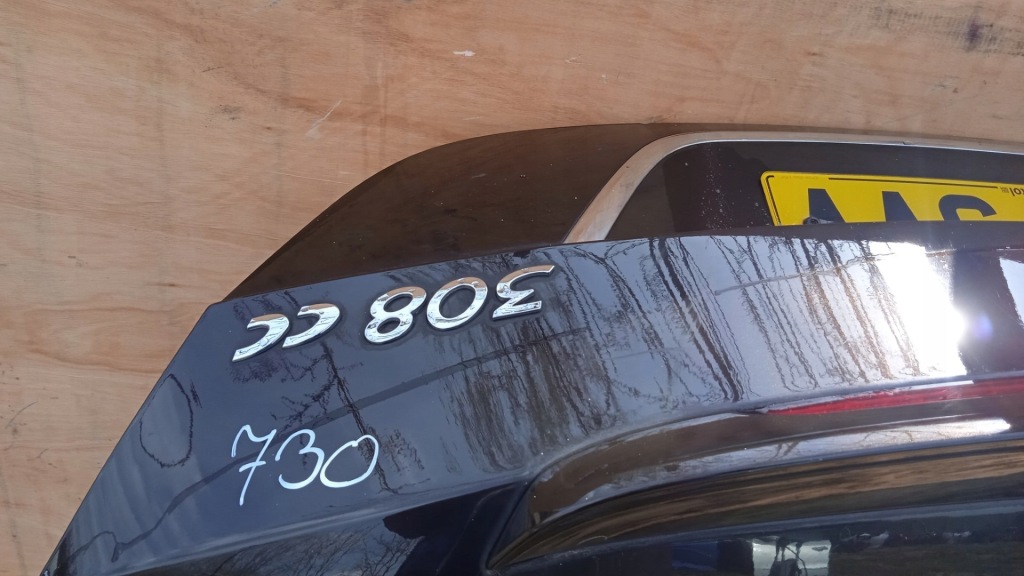 фото №2, Peugeot 308 i cc cabrio кришка багажника задня kdj