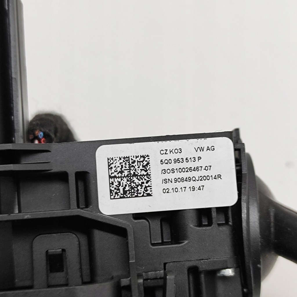 фото №10, Volkswagen golf vii 2017 важіль / перемикач поворотники