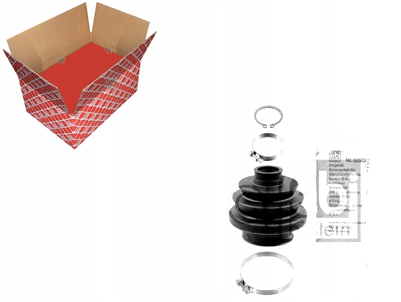 фото №1, Febi bilstein 04429 набор защита, система рулевой