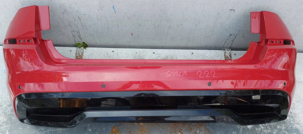 фото №15, Skoda kamiq 658 бампер задний задняя