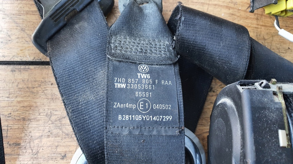 фото №12, Подушки безопасности подушка безопасности ремни набор vw t5