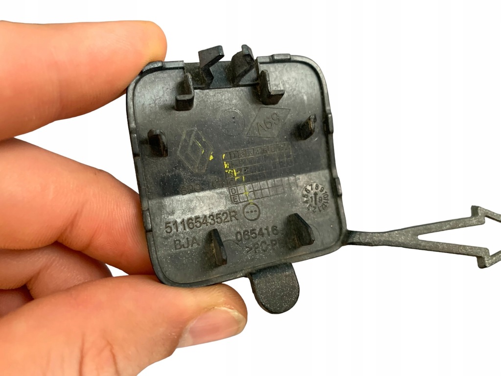 фото №3, Заглушка фаркоп бампера задня 511654352r renalut clio v