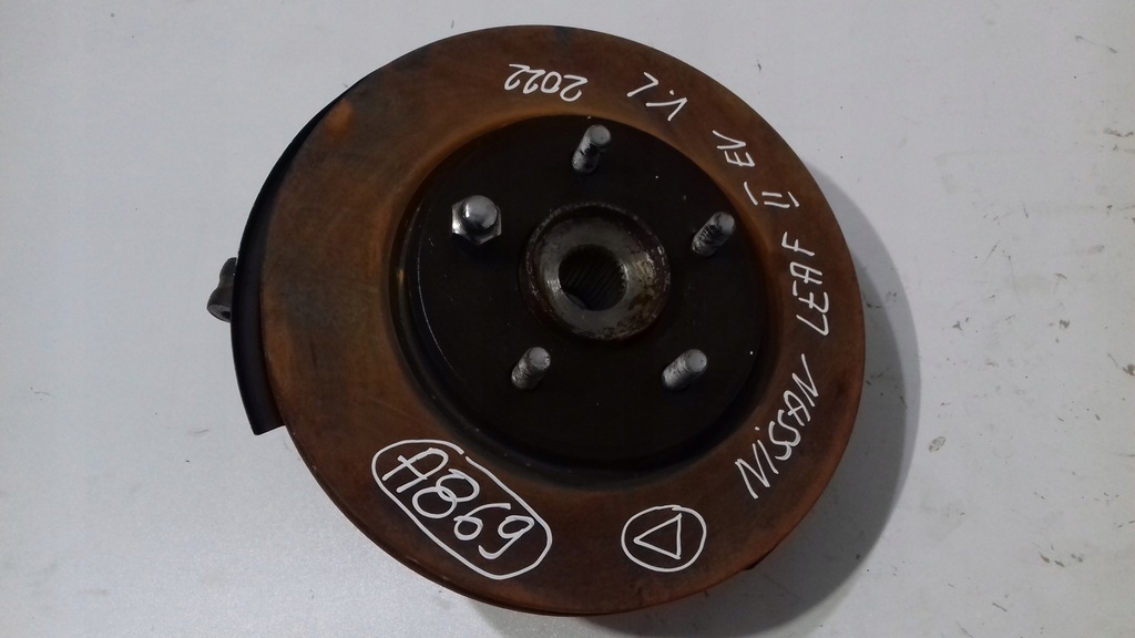 фото №1, Nissan leaf ii поворотный кулак левый перед ступица