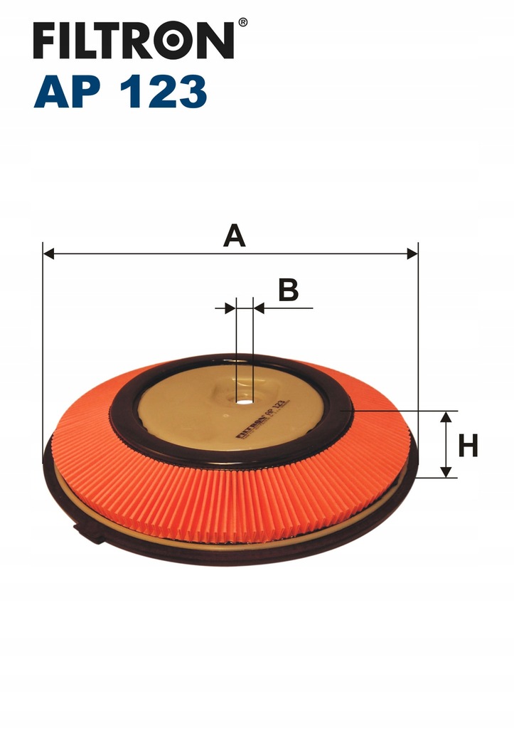 фото №16, Фильтр воздуха ap 123 nissan 100 nx,primera, sunny