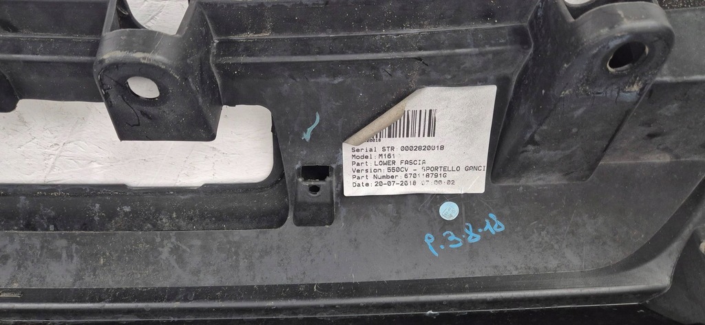 фото №9, Maserati levante lift gts 2018- бампер задний