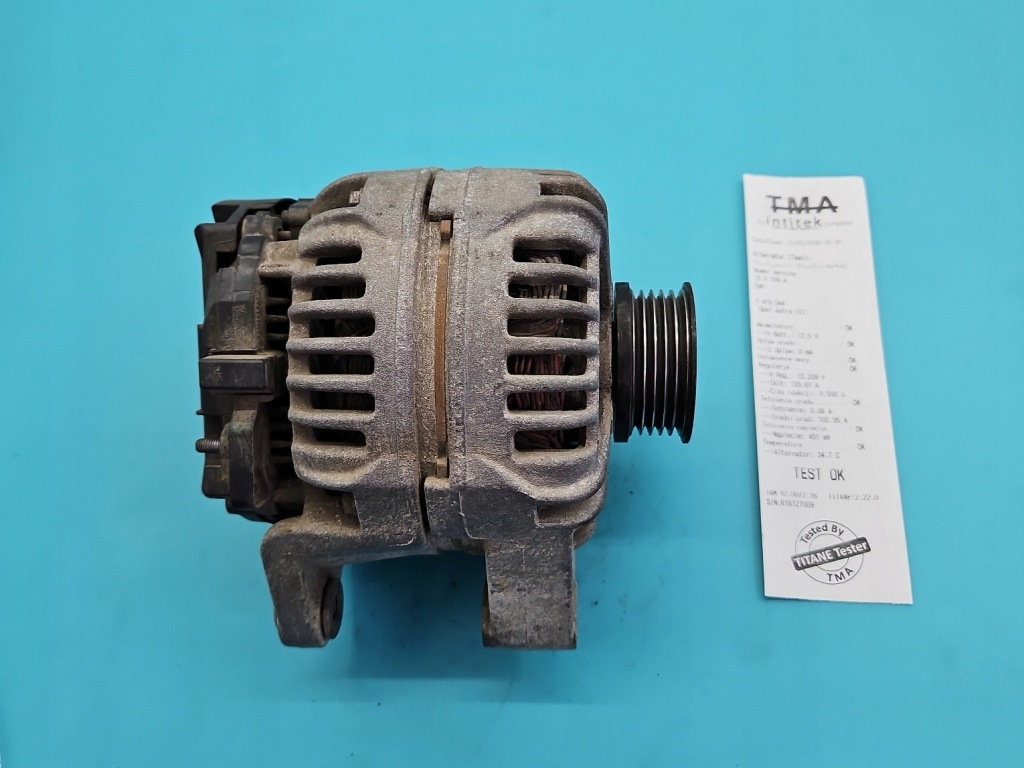 Купить Test генератор opel astra 3 h 0124425024 1.4 16v