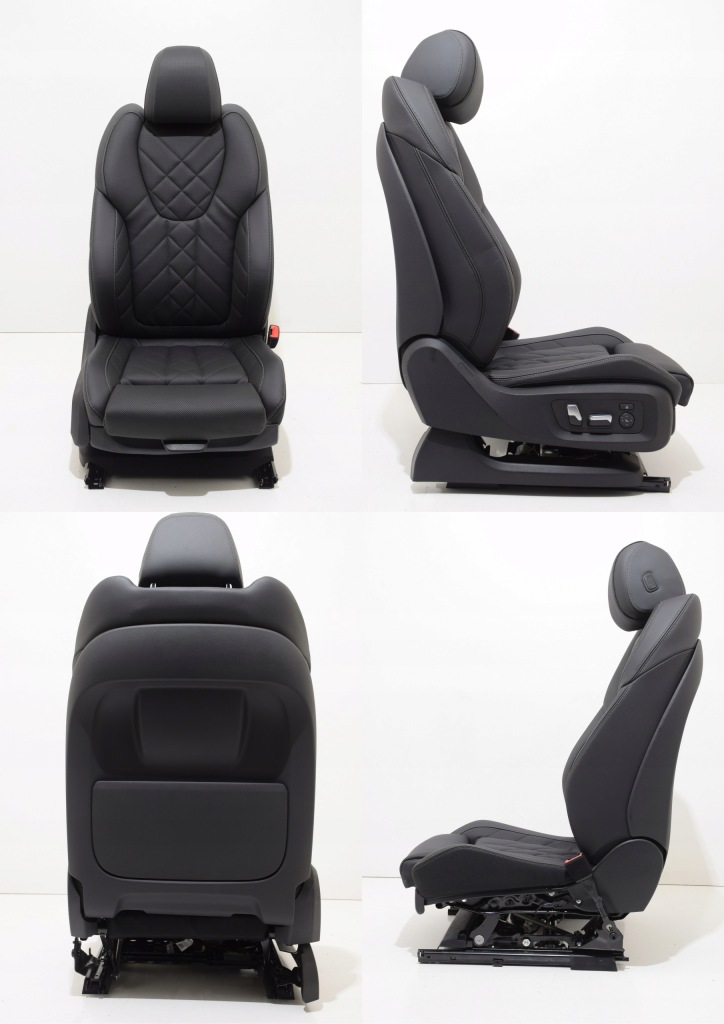 фото №12, Bmw x5 g05 lci оббивка сидіння спортивні заднє сидіння обшивки тунель підігрів