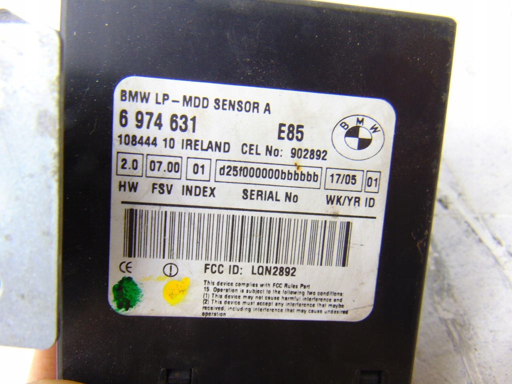 фото №3, Модуль блок керування датчик сигналізація радар bmw z4 e85 6974631
