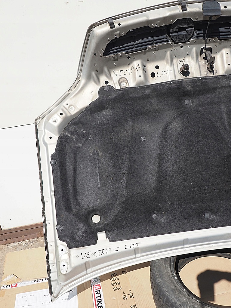 фото №8, Opel vectra c капот кришка двигуна ładna срібляста