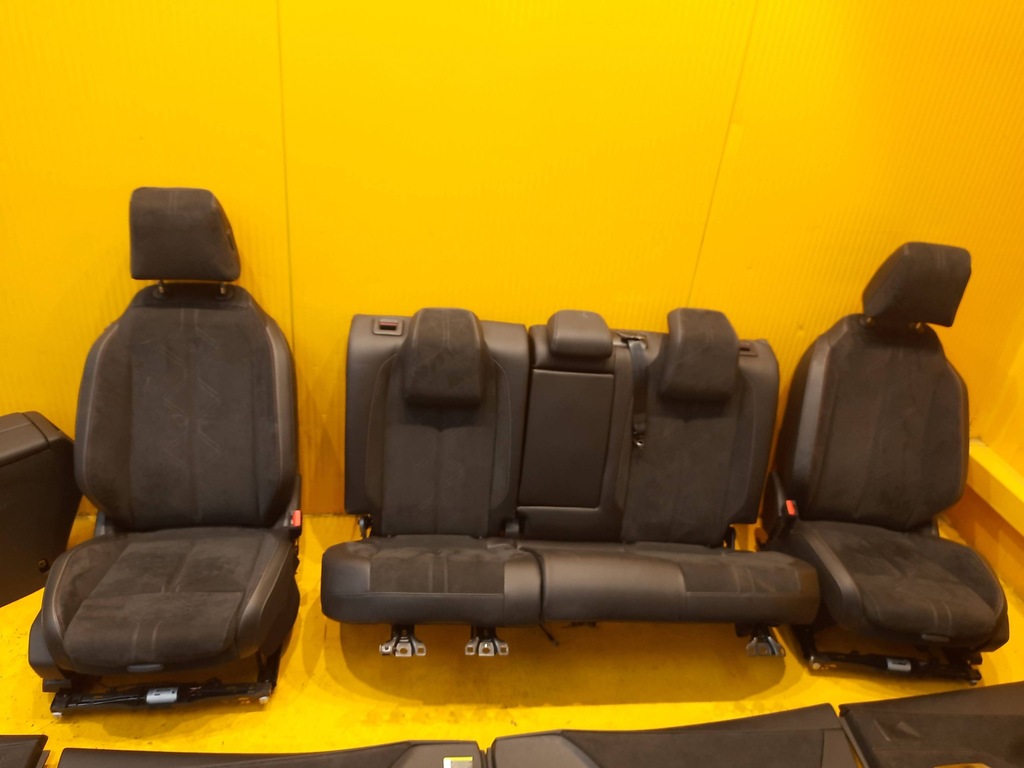 фото №14, Citroen ds7 crossback сиденья заднее сиденье обшивки подлокотник комплект подогрев
