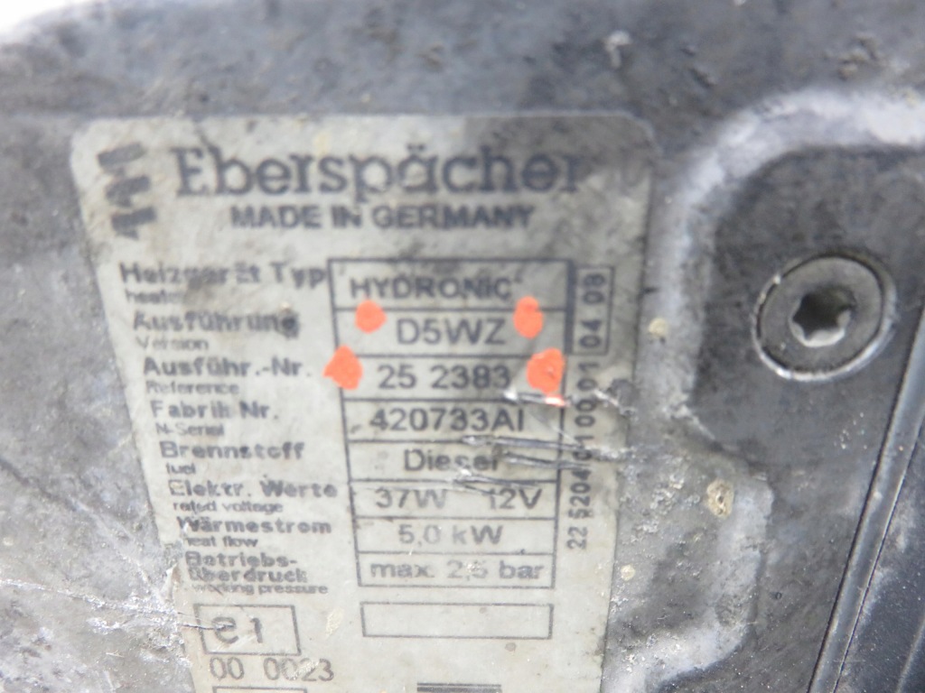 Webasto d5wz 252383 дизель Оригінал