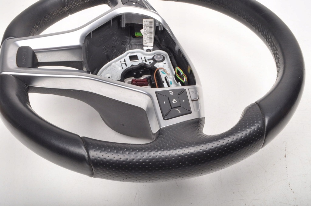 фото №6, Mercedes w212 воздуховод кожаный многофункциональный лепестки переключения