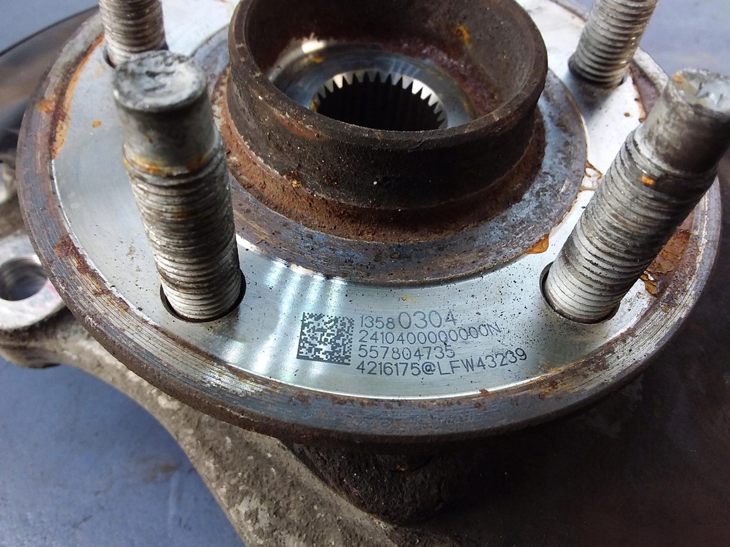 фото №6, Opel astra k 1.4 t поворотний кулак ступиця перед ліва