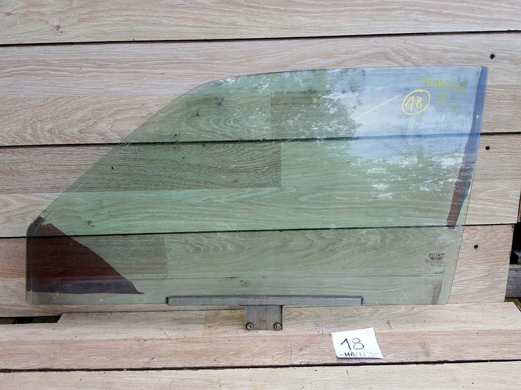 фото №1, Скло бічна двері лівий перед fiat seicento