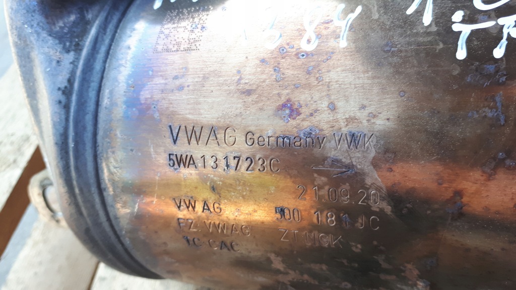 фото №6, A3 8y каталізатор гасник 1.0 tsi audi vw skoda