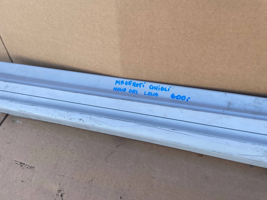 фото №7, Maserati ghibli молдинг порог левая nowa oem