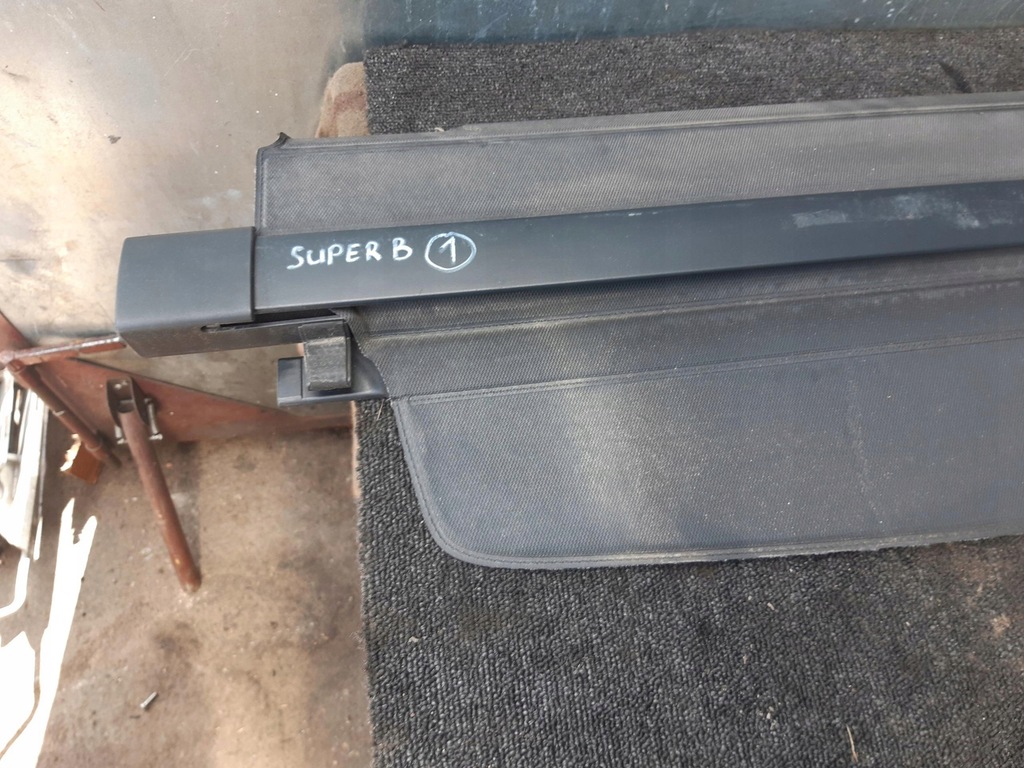 фото №8, Шторка багажника 3t9867871e skoda superb ii