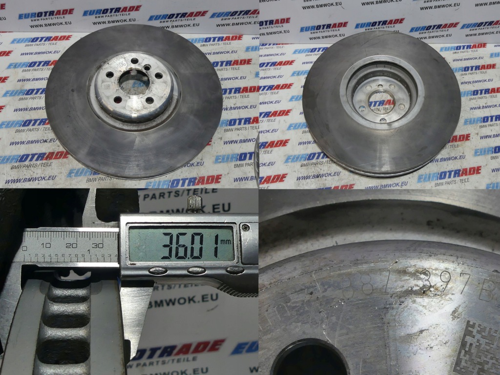 фото №15, Bmw x5 g05 x6 g06 x7 g07 гальмівні диски супорти гальмівні mpakiet niebieskie