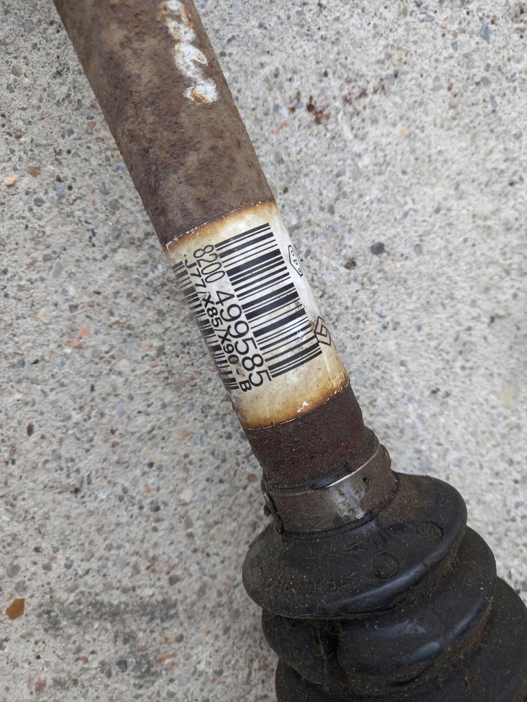 фото №8, Привідний вал короткий ліва renault clio iii 1.5 dci 05-12