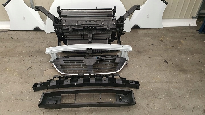 фото №8, Renault trafic iii 14^ капот бампер крыло pas лампы 369