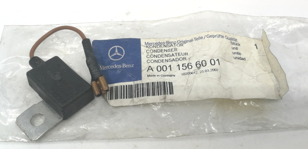 Купити Конденсатор генератора mercedes 408 0011566001
