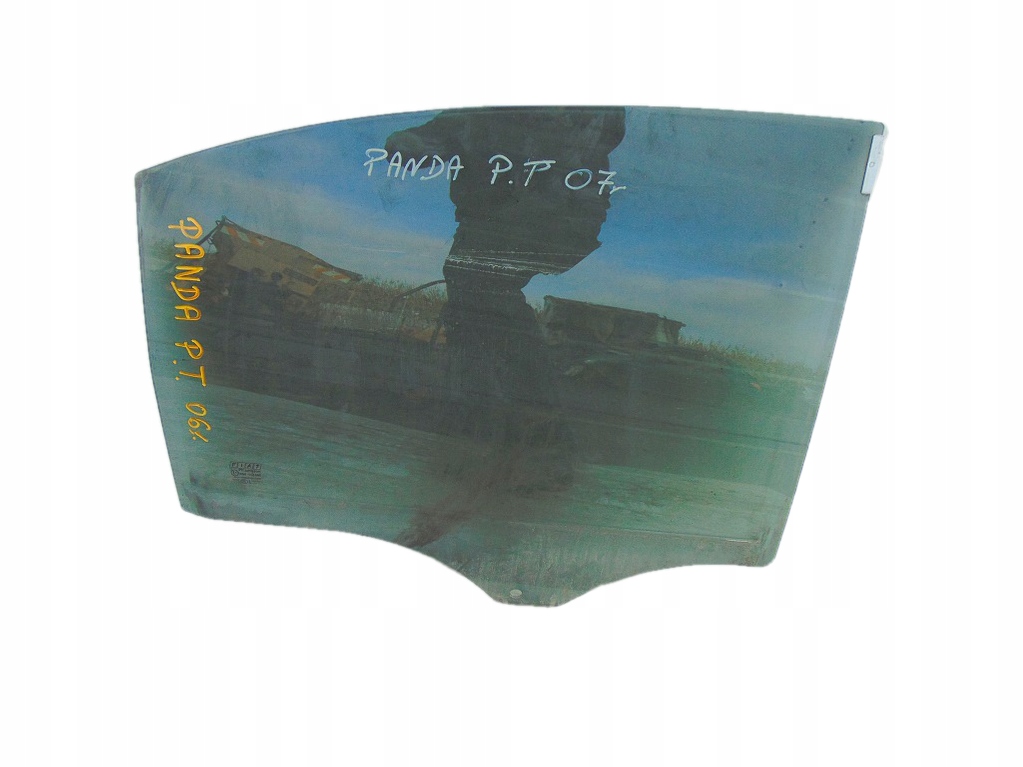 фото №1, Fiat panda ii 06r стекло дверь задняя правый pilkington