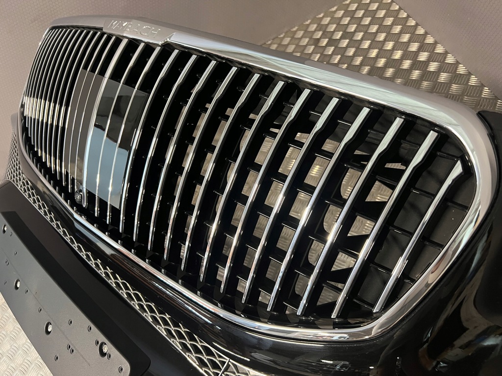 фото №11, Оригинальный kompletny бампер перед решётка радиатора mercedes gls x167 2019- maybach