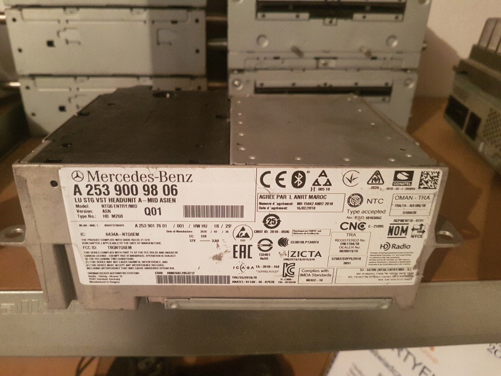 фото №1, Навігація comand glc x253 ntg6 asien головний пристрій